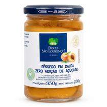 Pessego em Calda Zero SÃO LOURENÇO 350g