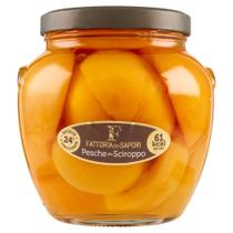 Pessego Sciroppo em Calda Fattoria dei Sapori 1kg - Produto Italiano