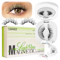 Pestañas Magnéticas LASHVIEW Mejoradas con Aspecto Natural Suave L15 Pestañas Magnéticas LASHVIEW Mejoradas con Aspecto Natural Suave L15
