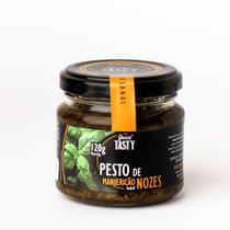 Pesto de manjericao e nozes 120g