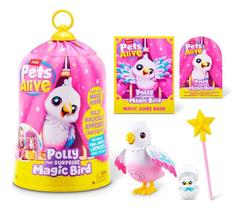 Pet Alive Passarinha Mágica na Gaiola Polly The Surprise Magic Bird - Candide