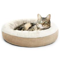 Pet Bed Love's Cabin Round Donut de 20 polegadas para gatos ou cães pequenos Pet Bed Love's Cabin Round Donut de 20 polegadas para gatos ou cães pequenos