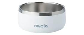 Pet Bowl Owala Stainless Steel Termica 24Oz / 710 Ml Branco