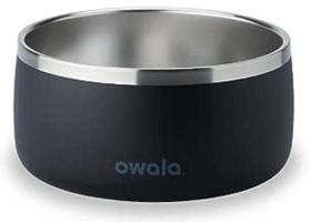 Pet Bowl Owala Stainless Steel - Termica 48Oz /1420 Ml-Black