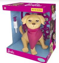 Pet Cachorro Da Barbie Grande 30cm - Com Mamadeira E Tigela