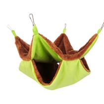 Pet Cage Hammock EWUHRY Beliche pendurada para animais pequenos