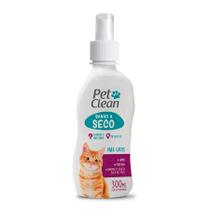 Pet clean banho seco gatos 300 ml