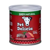 Pet Delícia Lata Caçarolinha De Carne 320G
