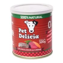 Pet delícia ração úmida caçarolinha de carne cães 320g Pet delícia ração úmida caçarolinha de carne cães 320g
