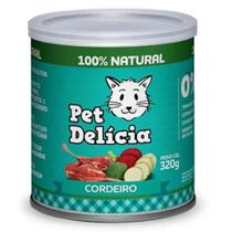 Pet delícia ração úmida cordeiro gatos 320g Pet delícia ração úmida cordeiro gatos 320g