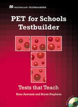Pet for schools testbuilder with audio cd (w/key)