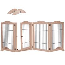 Pet Gate Arf Pets 4 painéis configuráveis em 360, madeira com 80 cm de largura Pet Gate Arf Pets 4 painéis configuráveis em 360, madeira com 80 cm de largura