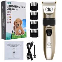Pet Grooming Maquina Clipper Cortador De Cabelo