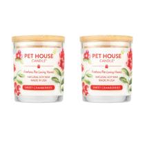 Pet House Candle One Fur All Clean Burning Perfume de capim-limão Pet House Candle One Fur All Clean Burning Perfume de capim-limão