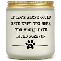 Pet Memorial Candle CINGUE: presente de simpatia pela perda de um cão e gato Pet Memorial Candle CINGUE: presente de simpatia pela perda de um cão e gato