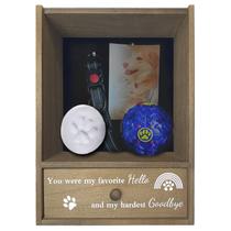 Pet Memorial Shadow Box Keepsake Favonuovy 23,5 x 33 cm