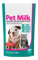 Pet Milk 100g Substitui Leite Gatos Cães Filhotes