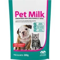 Pet Milk 300G - Substituto Do Leite Materno Para Filhotes