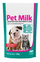 Pet Milk Sache 100g Substituto Leite Cães Gatos Filhotes