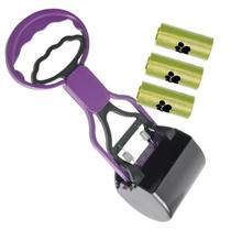 PET Pegador Coletor Garra Automática Cata Cocô Cachorro Gato