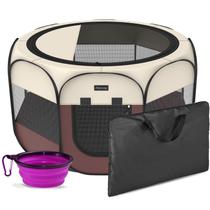 Pet Playpen HEPEENG portátil dobrável para cães e gatos Pet Playpen HEPEENG portátil dobrável para cães e gatos