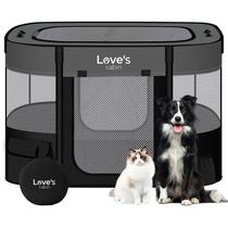 Pet Playpen Love's cabin Puppy Dog Tent Cage interna/externa Pet Playpen Love's cabin Puppy Dog Tent Cage interna/externa