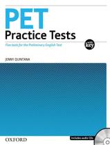 Pet practice tests with key and audio cd (2) - OXFORD UNIVERSITY