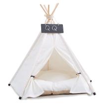 Pet Teepee Jomifin para cães e gatos com almofada 24x51cm