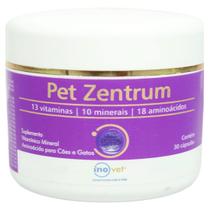 Pet zentrum soft gel com 30 cápsulas para cães e gatos inovet Pet zentrum soft gel com 30 cápsulas para cães e gatos inovet