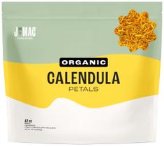 Pétalas de calêndula orgânica Tea J MAC BOTANICALS 340g