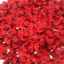 Pétalas de rosa de seda CODE FLORIST vermelho escuro para decoração