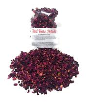 Pétalas de Rosa Vermelha Naturegrail 10 g Flores Secas Comestíveis