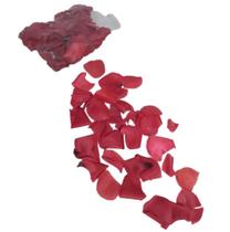 Pétalas de rosas vermelho artificial
