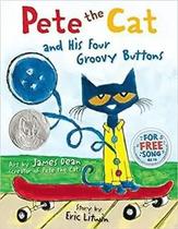 Pete Cat &amp His 4 Groovy Button - Harper Collins