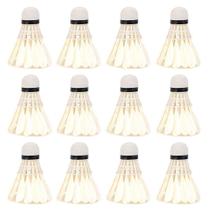 Petecas de badminton VGEBY 12 unidades/conjunto Feather Birdies