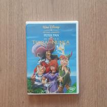 Peter Pan em de Volta a Terra do Nunca dvd original lacrado - disney