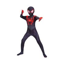 Peter Parker super-herói Cosplay para crianças, bodysuit Halloween, macacão conjunto, Zentai, Novo