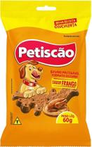 Petiscao bifinho mastigavel frango ossinho 60g 7869