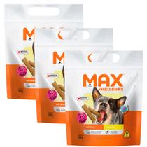 Petisco Bifinho Max para Cães Adultos Sabor Frango 500g 3UN