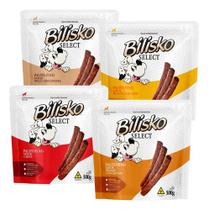 Petisco bilisko palito fino carne frango figado maca e cenoura 500gr Petisco bilisko palito fino carne frango figado maca e cenoura 500gr