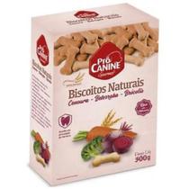 Petisco Biscoito Natural para Cães PróCanine Cenoura, Beterraba e Brócolis 300g Petisco Biscoito Natural para Cães PróCanine Cenoura, Beterraba e Brócolis 300g
