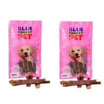 Petisco Blue Forest Pet Bifinho Natural para Cães 4 unidades por pacote.