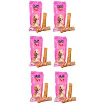 Petisco Blue Forest Pet Traquéia Tubinho para Cães 2 Unidades no pacote.