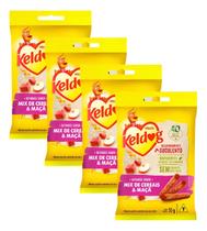 PETISCO CACHORRO KELDOG 55g - MIX DE CEREAIS E MAÇA KIT COM 4UN