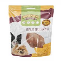 Petisco Cachorro Snacks Orelha Bovina Natural Puresnacks
