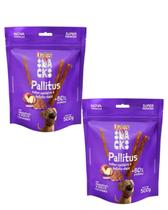 Petisco cães quatree palito cordeiro/batata doce 500g kit2un