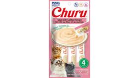 Petisco Churu Para Gatos Atum E Salmão 56G