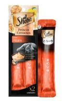 Petisco Cremoso Sheba para Gatos Adultos Atum 24g - 2 saches