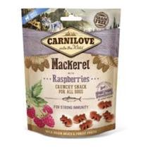 Petisco Crunchy Snack Peixe Cavalinha com Framboesas para Cães 200gr - Carnilove Petisco Crunchy Snack Peixe Cavalinha com Framboesas para Cães 200gr - Carnilove