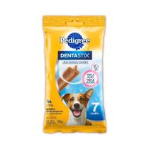 Petisco Dentastix para Cães Adultos Raça Pequena com 7 unidades 110g - PEDIGREE Petisco Dentastix para Cães Pequenos 110g - PEDIGREE